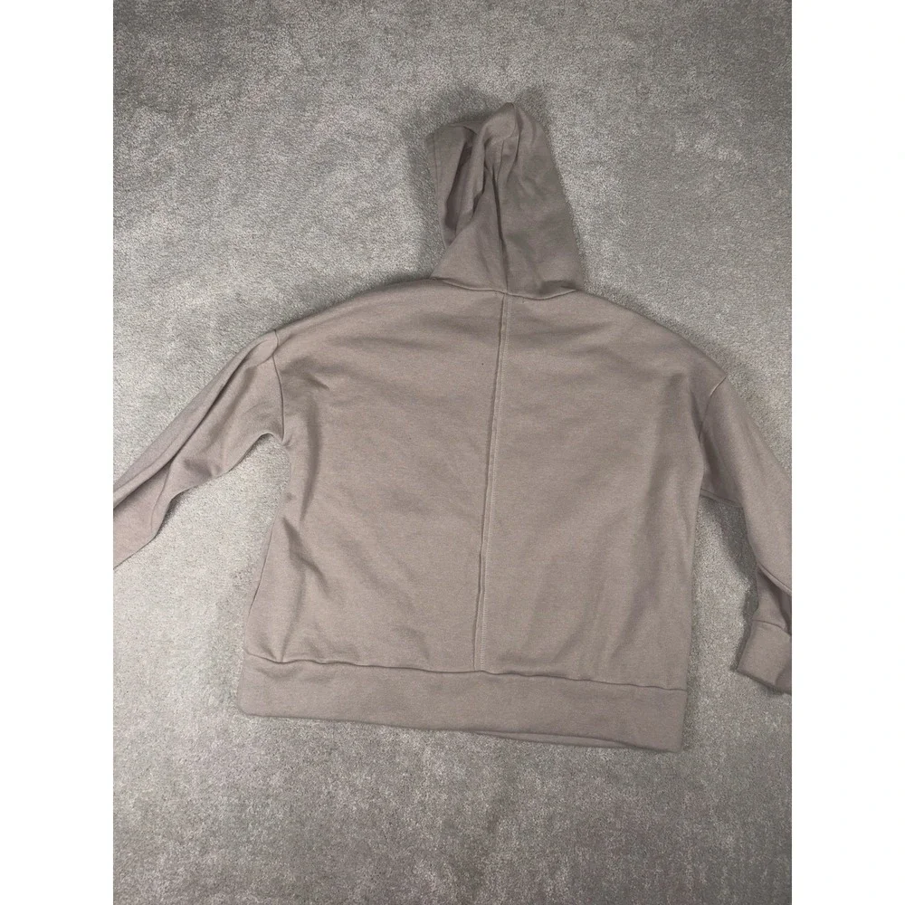 Free People Movement Work It‎ Out Oversized Hoodie Small  Gray